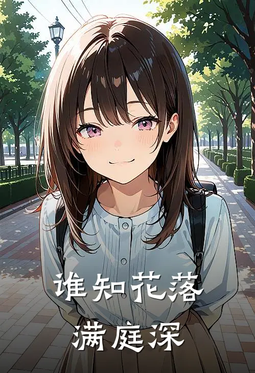 谁知花落满庭深