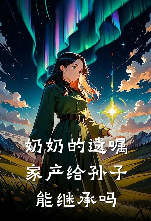 奶奶的遗嘱家产给孙子能继承吗