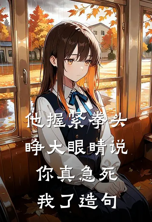 他握紧拳头睁大眼睛说你真急死我了造句