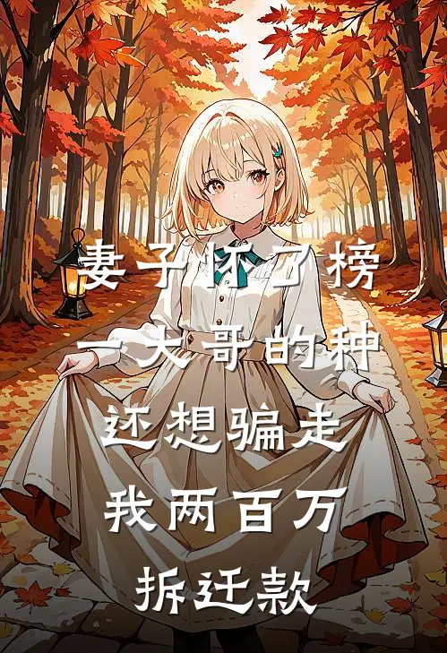 妻子怀了榜一大哥的种，还想骗走我两百万拆迁款
