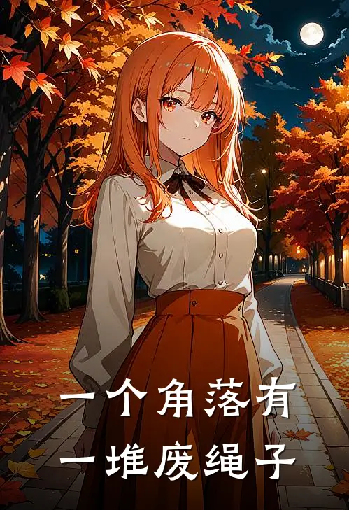 一个角落有一堆废绳子