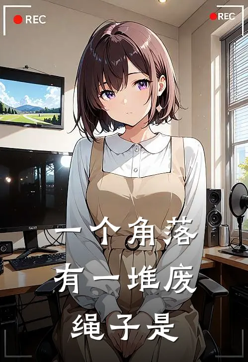 一个角落有一堆废绳子是