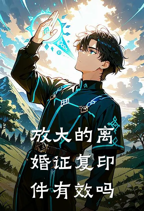 放大的离婚证复印件有效吗