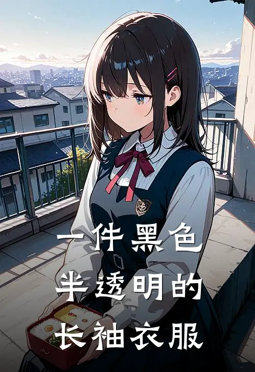 一件黑色半透明的长袖衣服