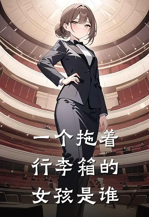 一个拖着行李箱的女孩是谁