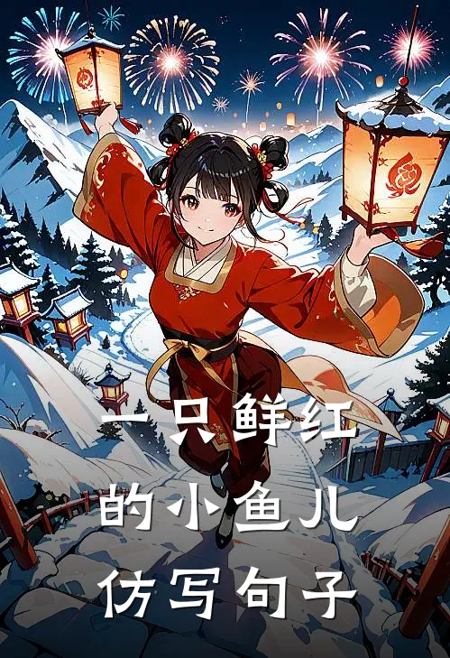 一只鲜红的小鱼儿仿写句子