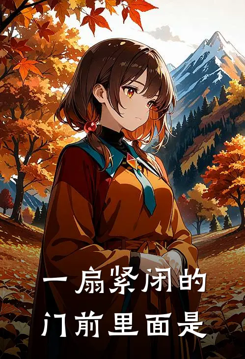 一扇紧闭的门前里面是