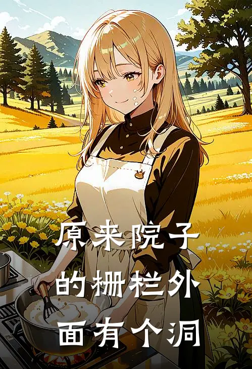 原来院子的栅栏外面有个洞