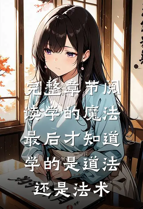 完整章节阅读学的魔法最后才知道学的是道法还是法术