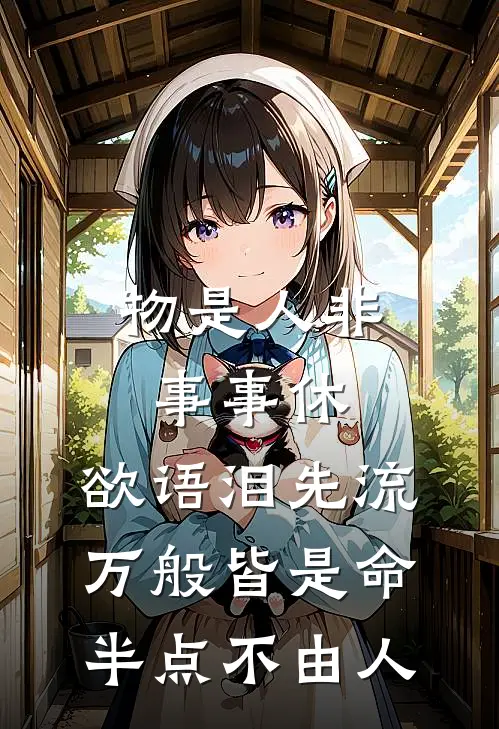 物是人非事事休,欲语泪先流,万般皆是命,半点不由人
