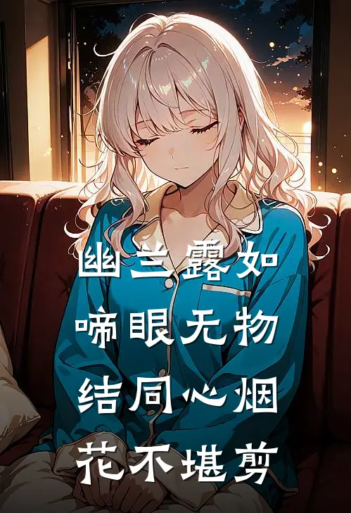 幽兰露如啼眼无物结同心烟花不堪剪