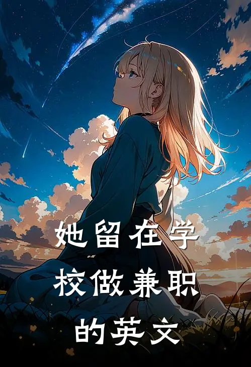 她留在学校做兼职的英文