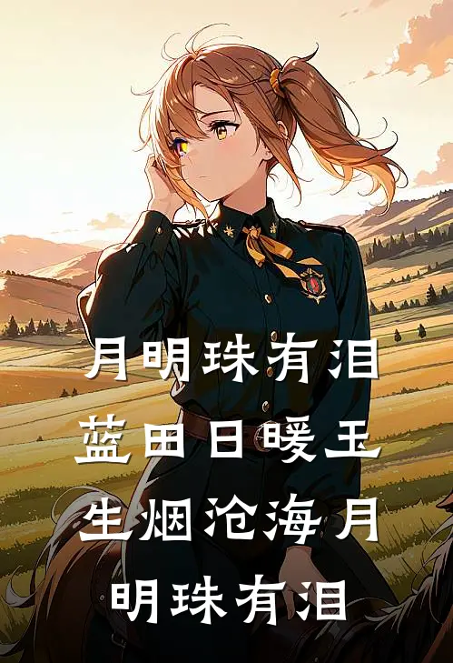 月明珠有泪蓝田日暖玉生烟沧海月明珠有泪