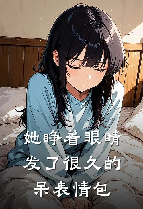 她睁着眼睛发了很久的呆表情包