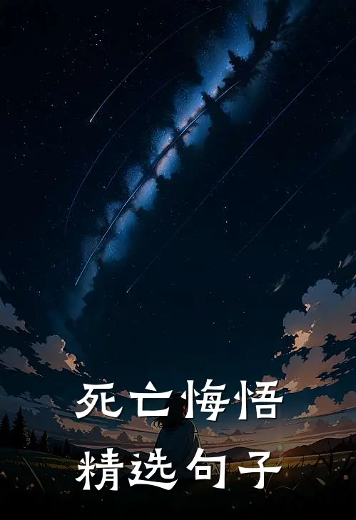 死亡悔悟精选句子