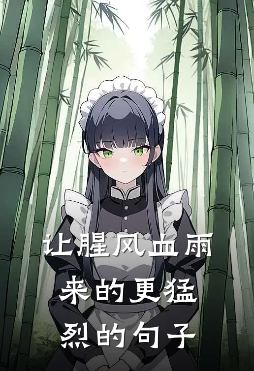 让腥风血雨来的更猛烈的句子