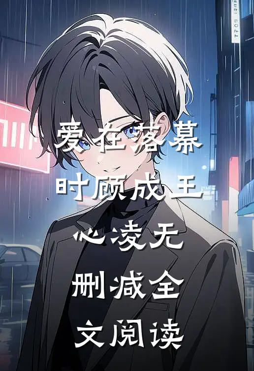 爱在落幕时顾成王心凌无删减全文阅读