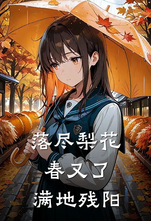 落尽梨花春又了,满地残阳