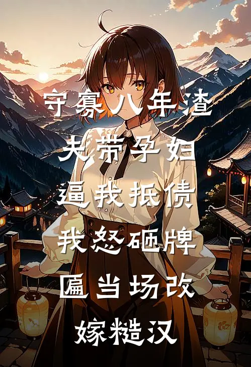 守寡八年渣夫带孕妇逼我抵债，我怒砸牌匾当场改嫁糙汉