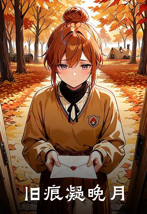 旧痕凝晚月