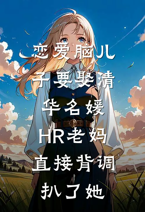 恋爱脑儿子要娶清华名媛，HR老妈直接背调扒了她
