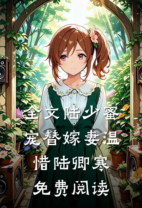 全文陆少蜜宠替嫁妻温惜陆卿寒免费阅读