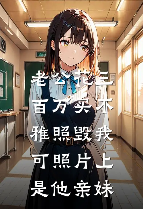 老公花三百万买不雅照毁我，可照片上是他亲妹