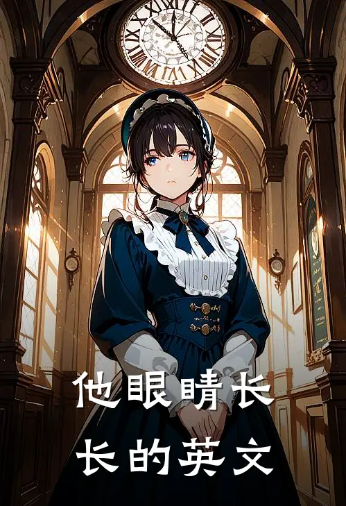 他眼睛长长的英文