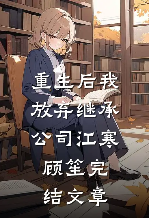 重生后我放弃继承公司江寒顾笙完结文章