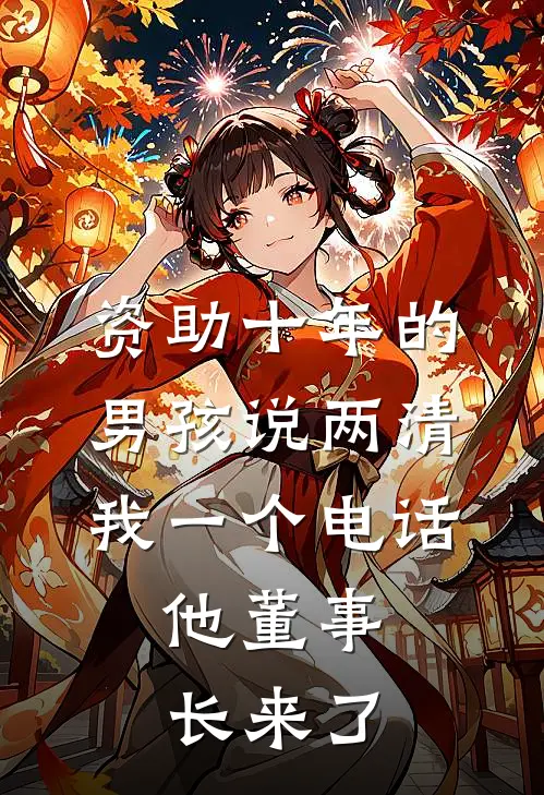 资助十年的男孩说两清，我一个电话，他董事长来了