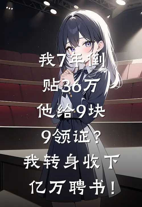 我7年倒贴36万，他给9块9领证？我转身收下亿万聘书！