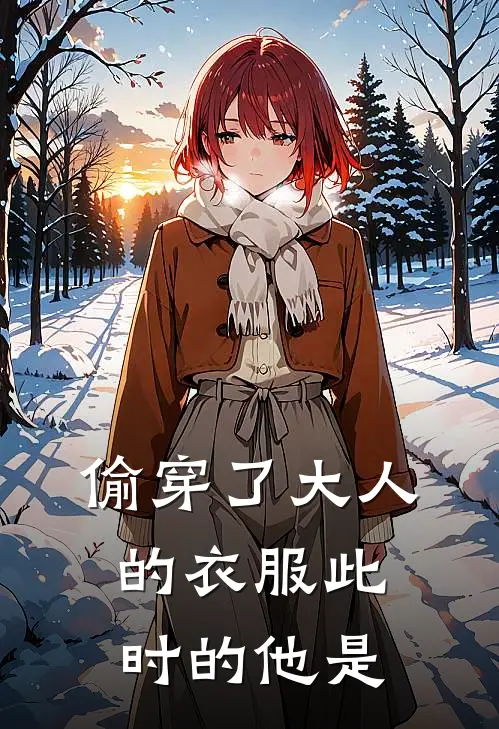 偷穿了大人的衣服此时的他是