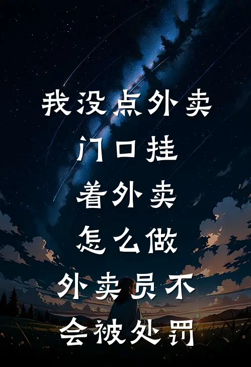我没点外卖,门口挂着外卖,怎么做,外卖员不会被处罚