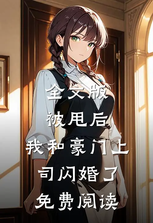 全文版被甩后,我和豪门上司闪婚了免费阅读