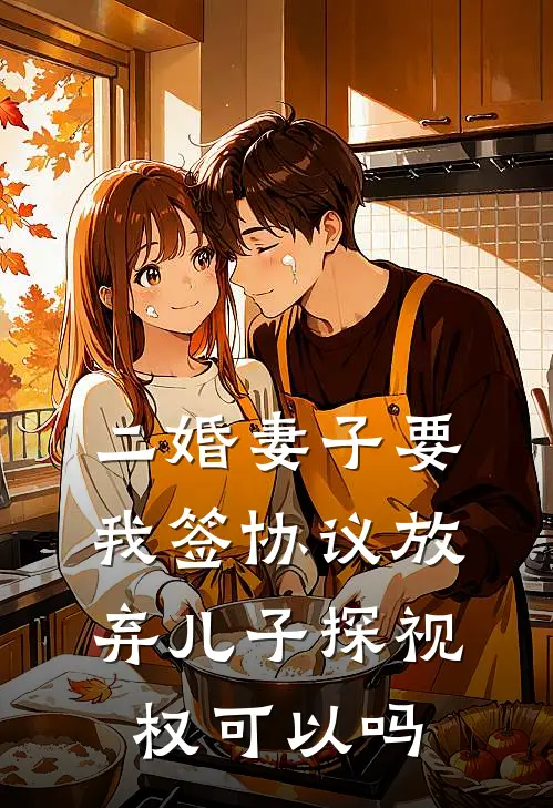 二婚妻子要我签协议放弃儿子探视权可以吗