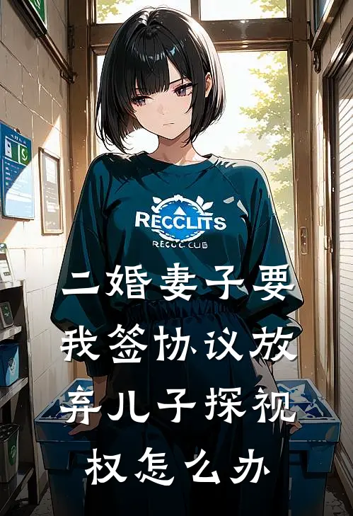 二婚妻子要我签协议放弃儿子探视权怎么办