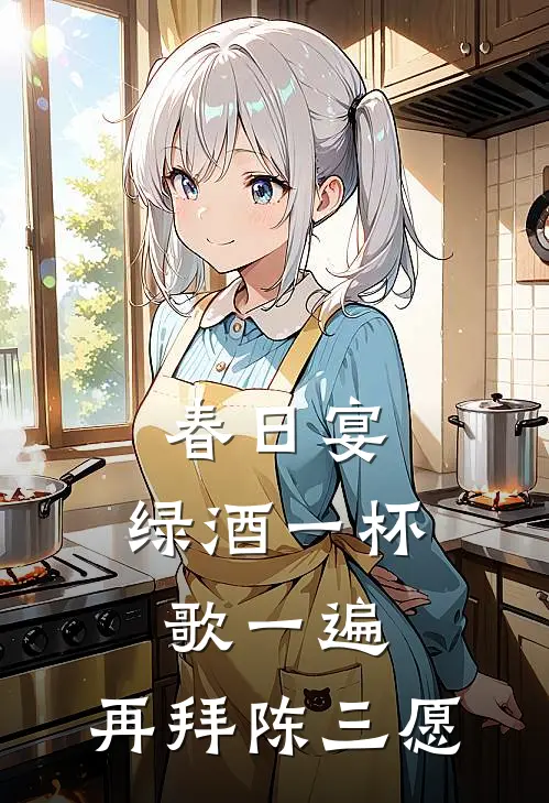 春日宴,绿酒一杯歌一遍, 再拜陈三愿