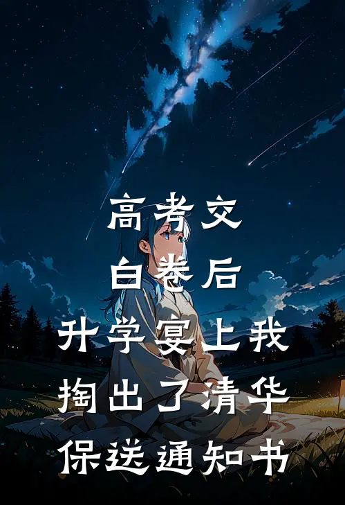 高考交白卷后，升学宴上我掏出了清华保送通知书