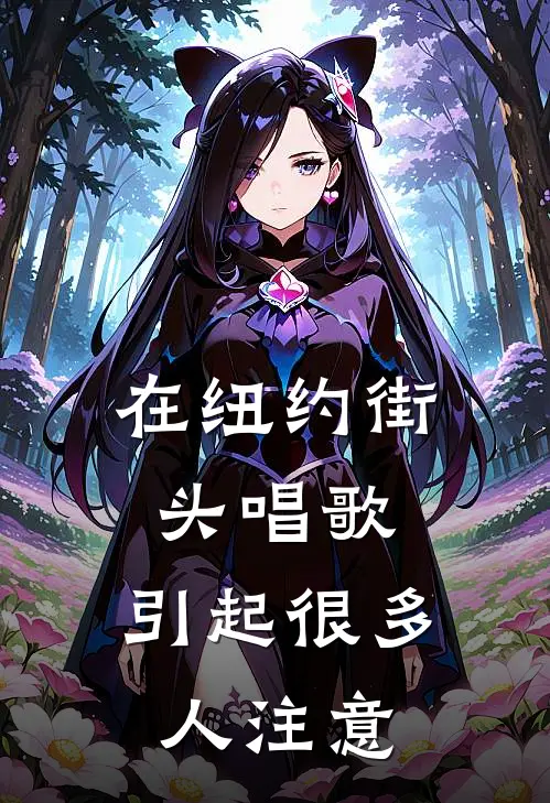 在纽约街头唱歌,引起很多人注意