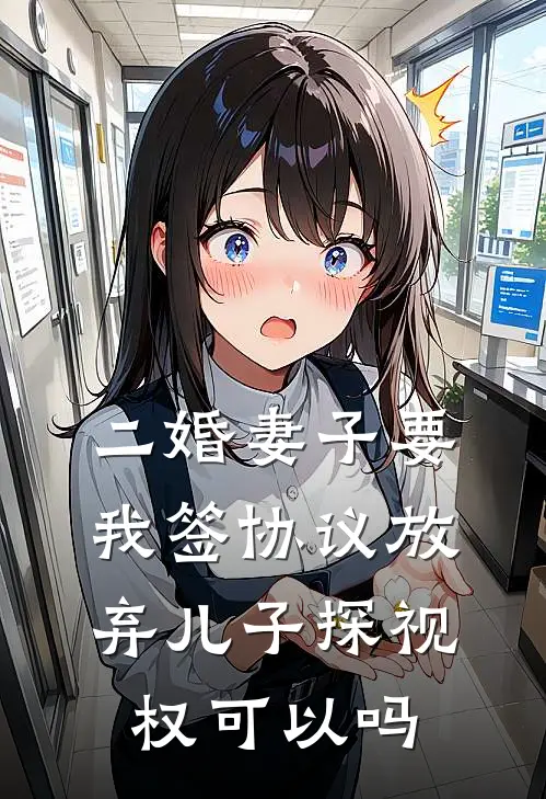 二婚妻子要我签协议放弃儿子探视权可以吗