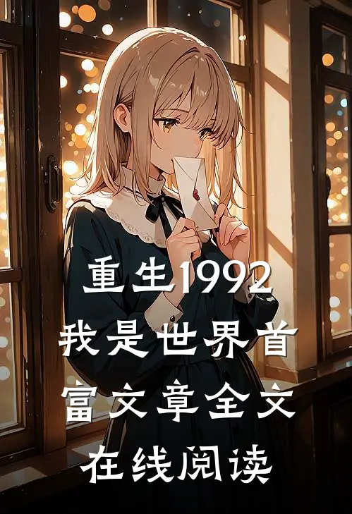 重生1992,我是世界首富文章全文在线阅读