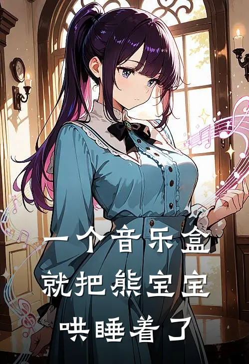 一个音乐盒就把熊宝宝哄睡着了