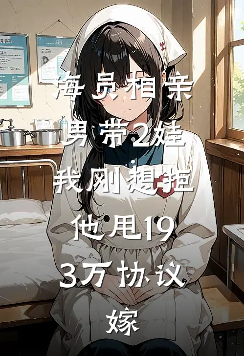 海员相亲男带2娃我刚想拒，他甩193万协议：嫁