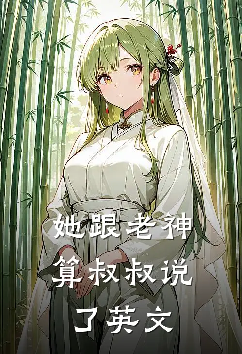 她跟老神算叔叔说了英文