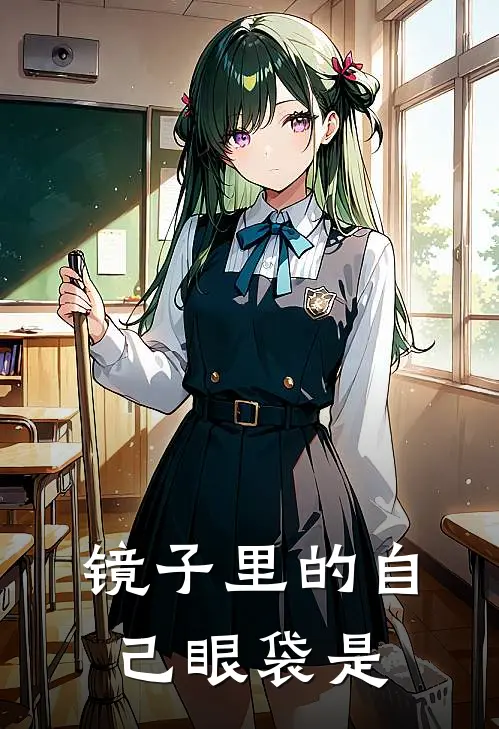 镜子里的自己眼袋是