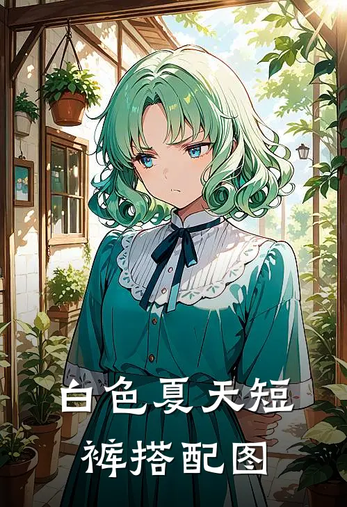 白色夏天短裤搭配图