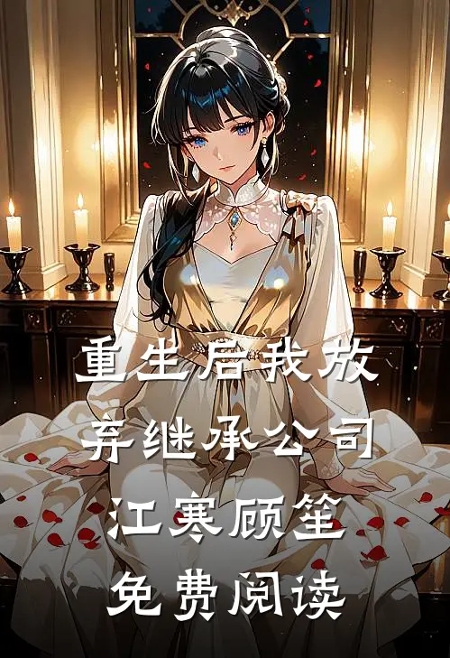 重生后我放弃继承公司江寒顾笙免费阅读