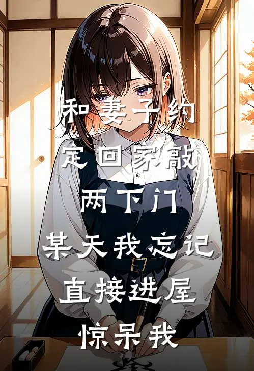和妻子约定回家敲两下门，某天我忘记直接进屋，惊呆我