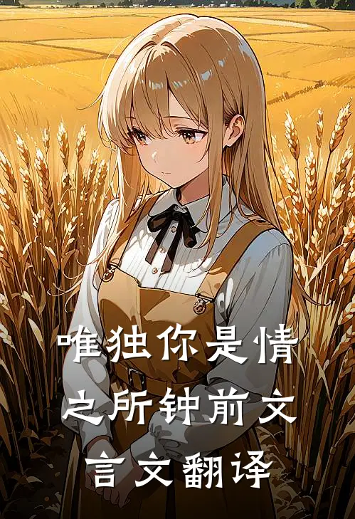 唯独你是情之所钟前文言文翻译