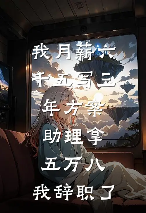 我月薪六千五写三年方案，助理拿五万八，我辞职了
